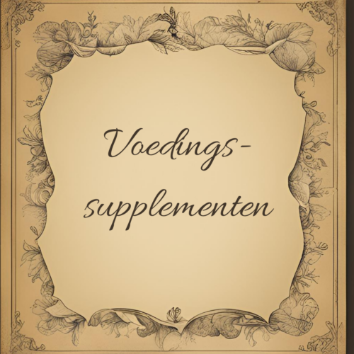 Voedingssupplementen, producten